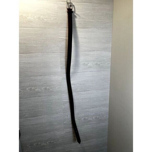 Mens Handcrafted Pebbled Leather Everyday Casual Dress Belt - Picture 6 of 9